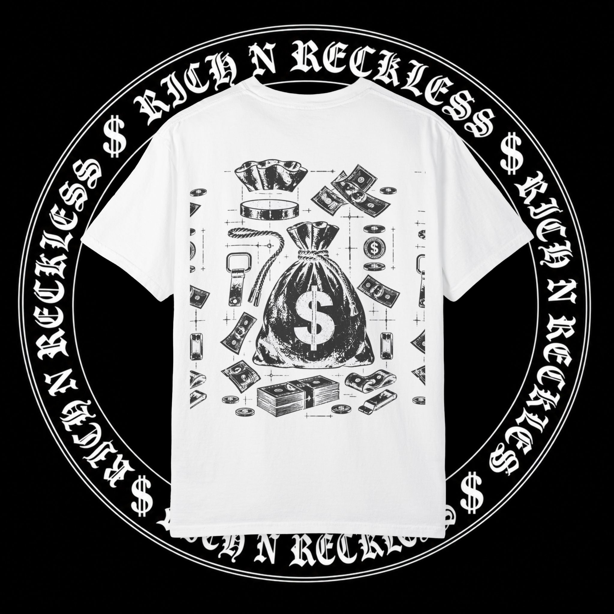 In Dollar$ We Trust Tee (WHITE)