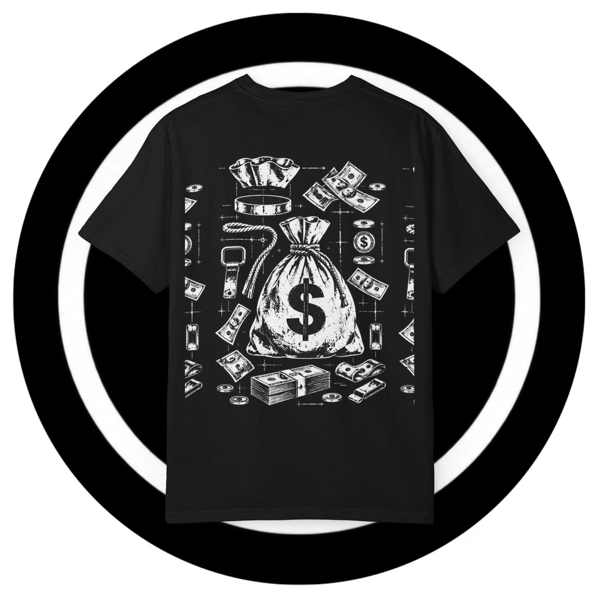 In Dollar$ We Trust Tee (BLACK)