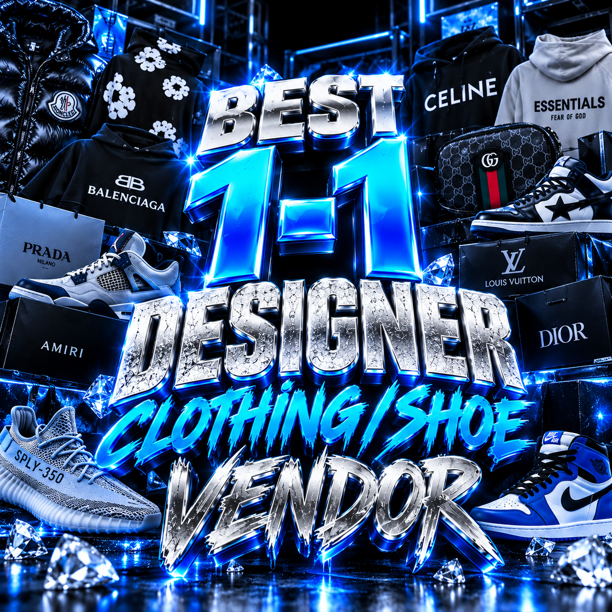 BEST DESIGNER CLOTHING/SHOE VENDOR