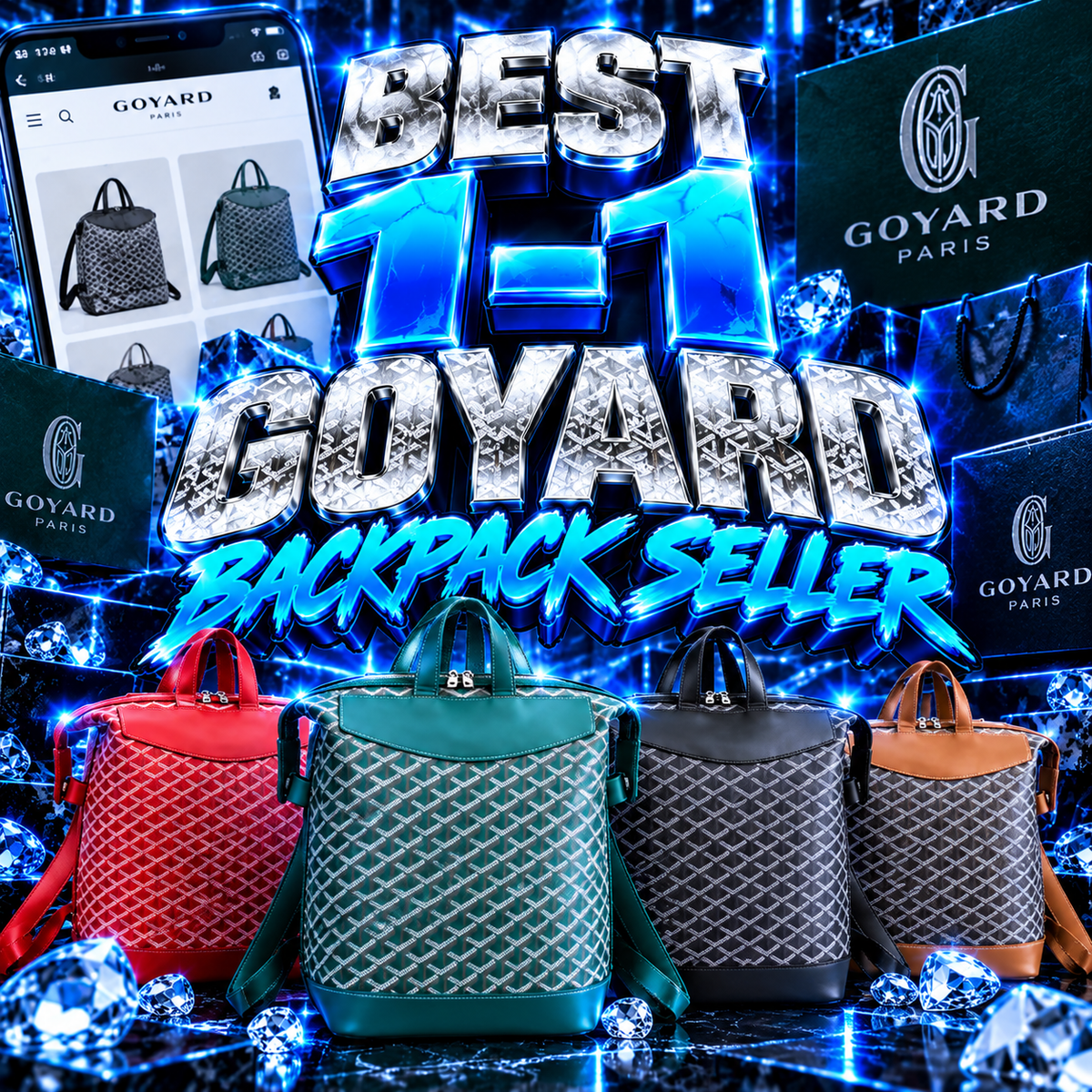 BEST 1-1 GOYARD BACKPACK SELLER